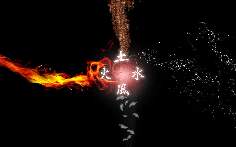 A carefully designed background of avatar elements