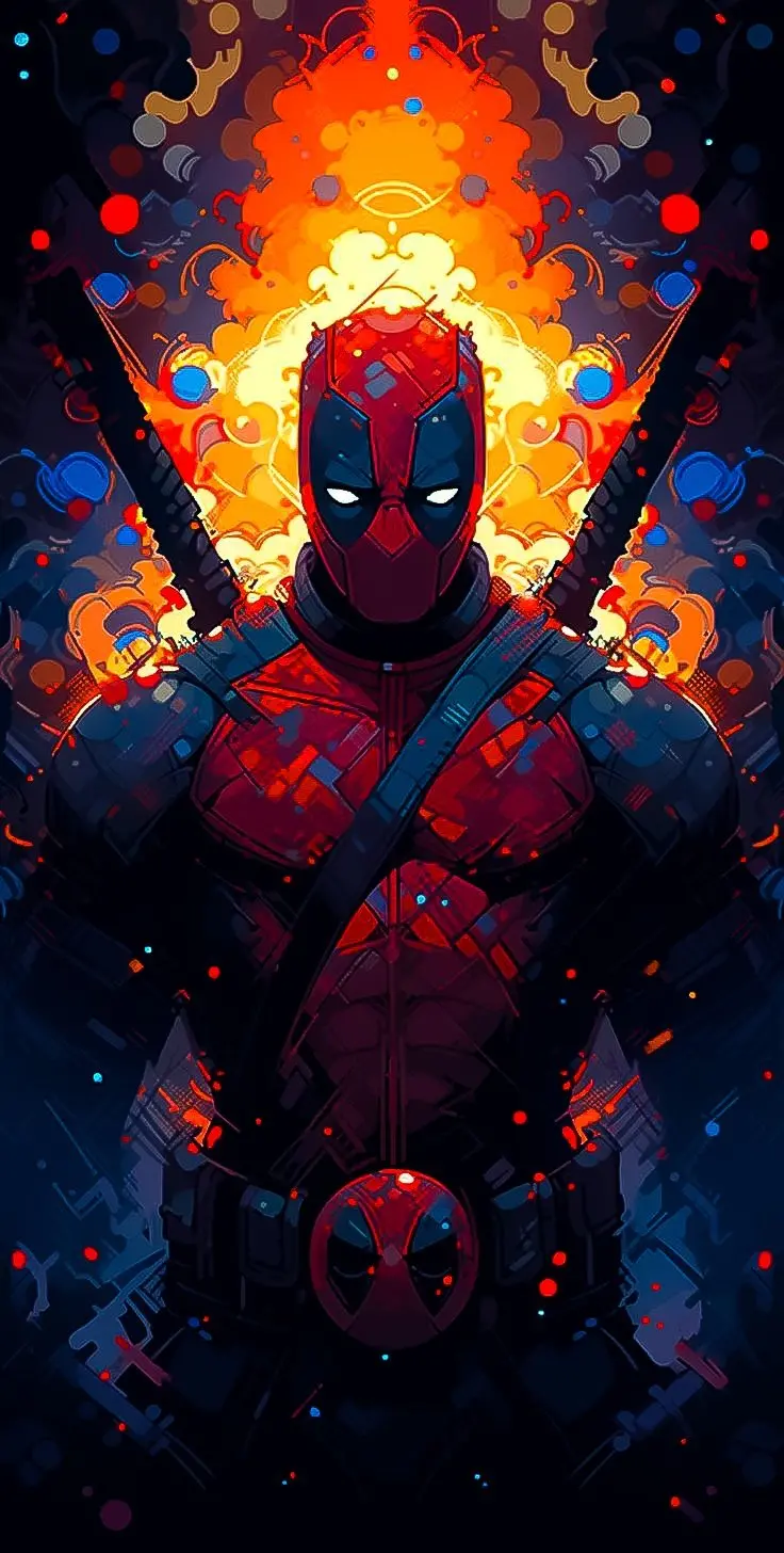 Download wallpaper Deadpool life
