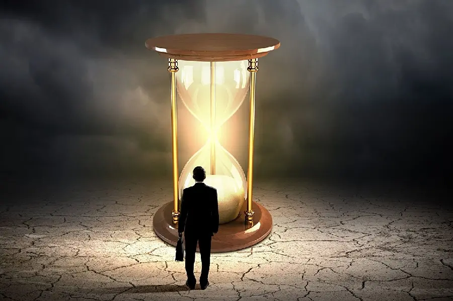 Hourglass Stock Photo