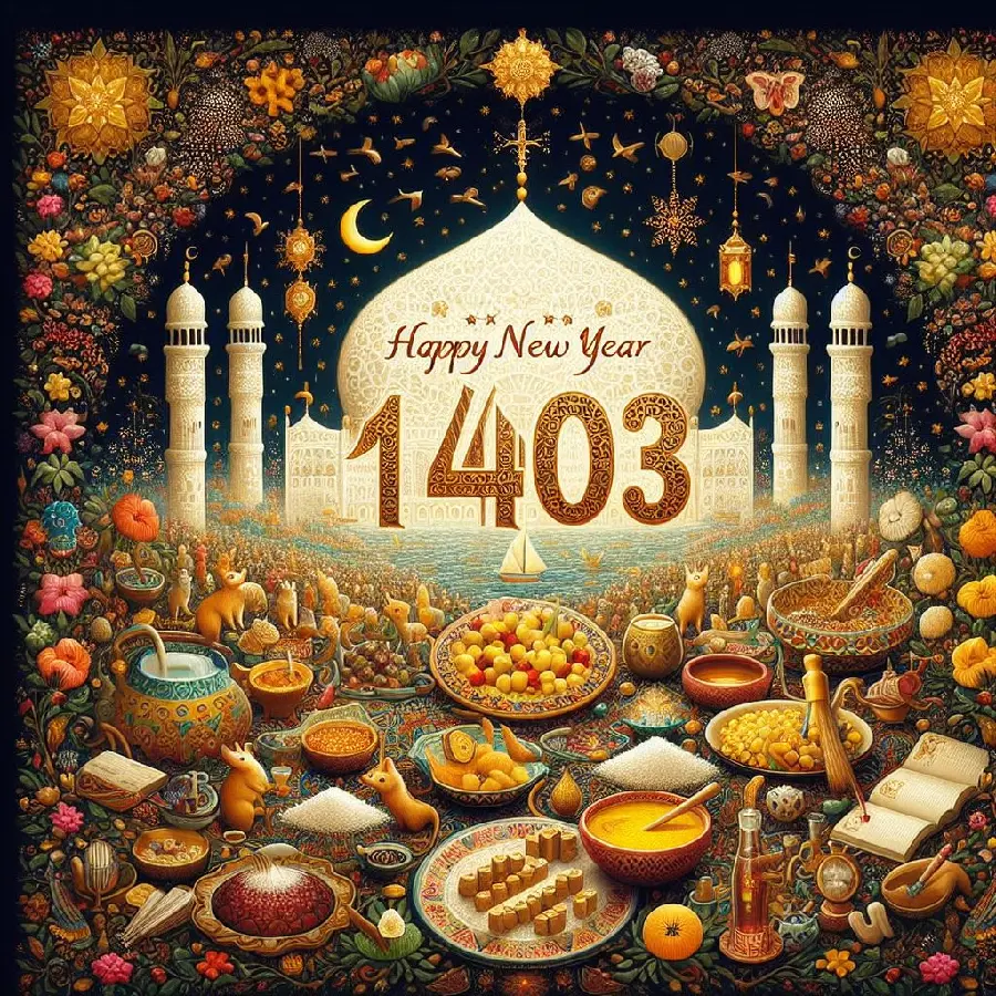 English congratulations on Nowruz and the year 1403