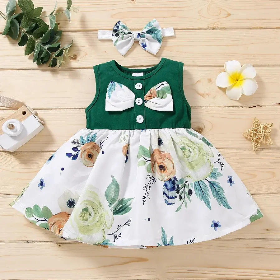 Photo of a girl's baby dress