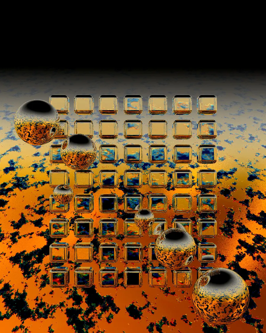 Background image of the metallic world For those interested in specific styles
