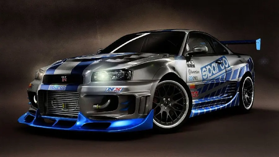 Wallpaper of a car Sporty and cool Nissan Skyline