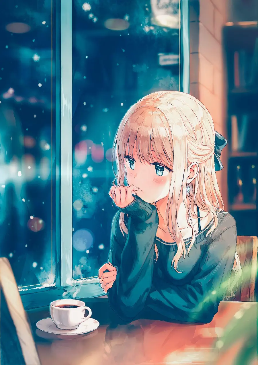 Beautiful Anime Girl High Quality Photo