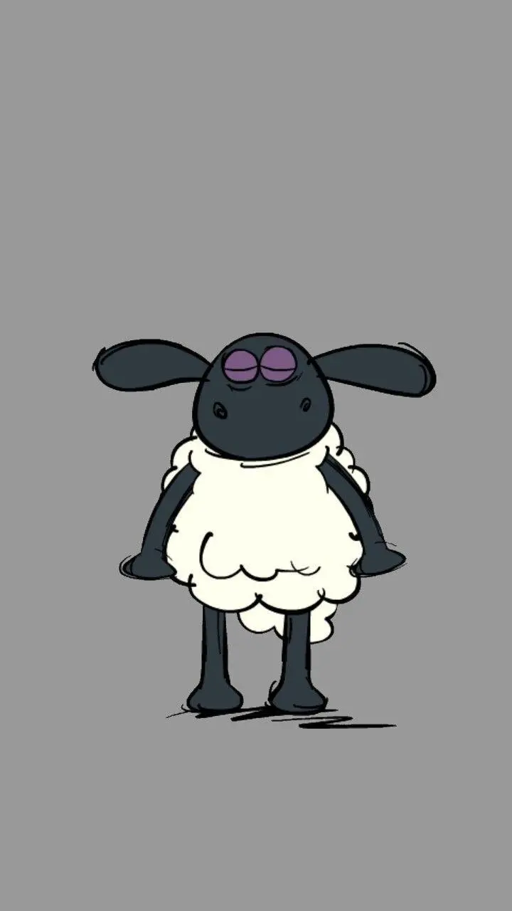 High Quality Simple Baby Sheep Painting
