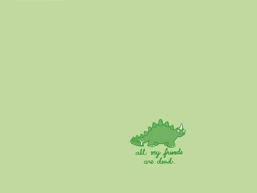 Download simple green dinosaur background