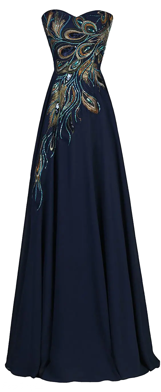 Evening dress for a party