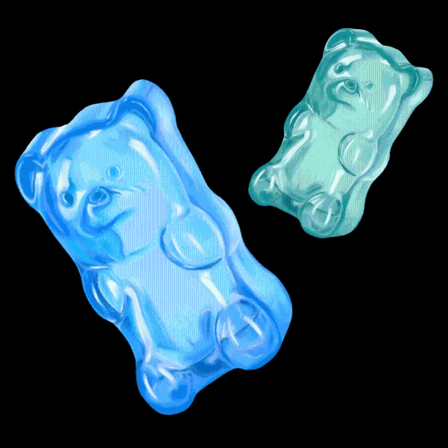 Pastel Bear Stock Image Without Background PNG for Birthday Theme