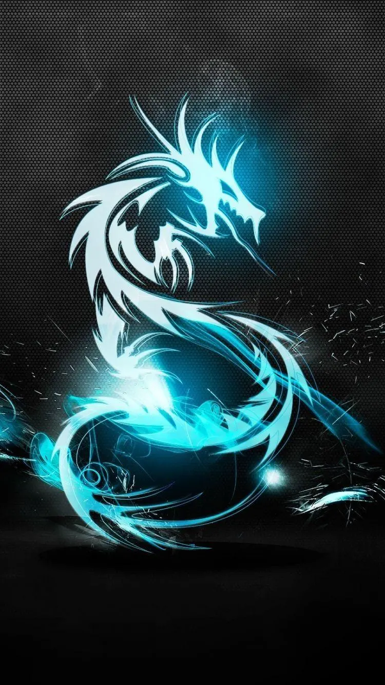 Light Dragon Photo For iPhone Wallpaper