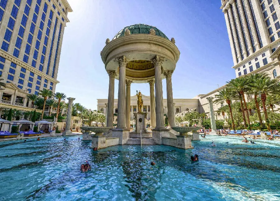 Caesar's Palace Casino Hotel Outdoor Pool