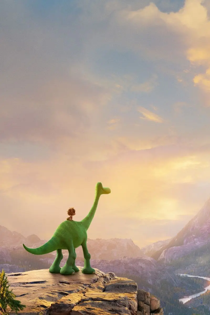 Animated Green Dinosaur Photo Cute