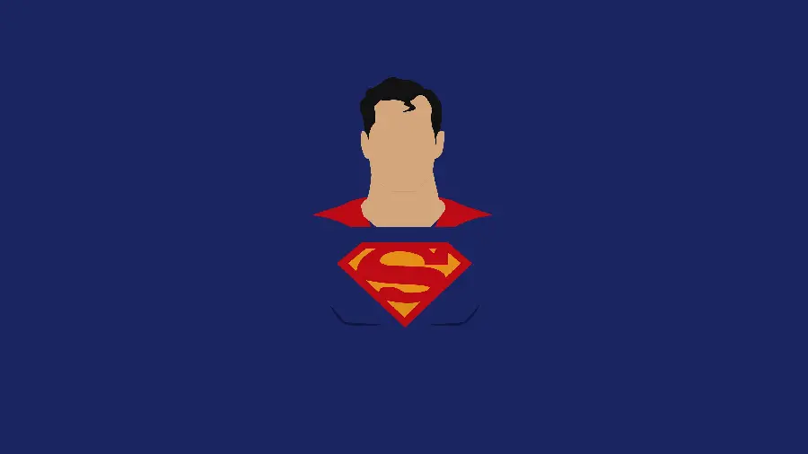 Minimalist Superman Profile Photo
