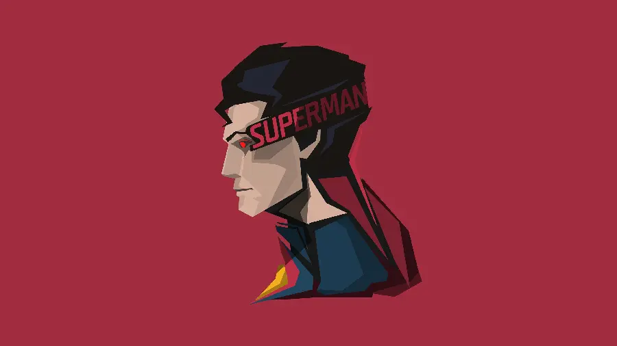 Minimalist Superman