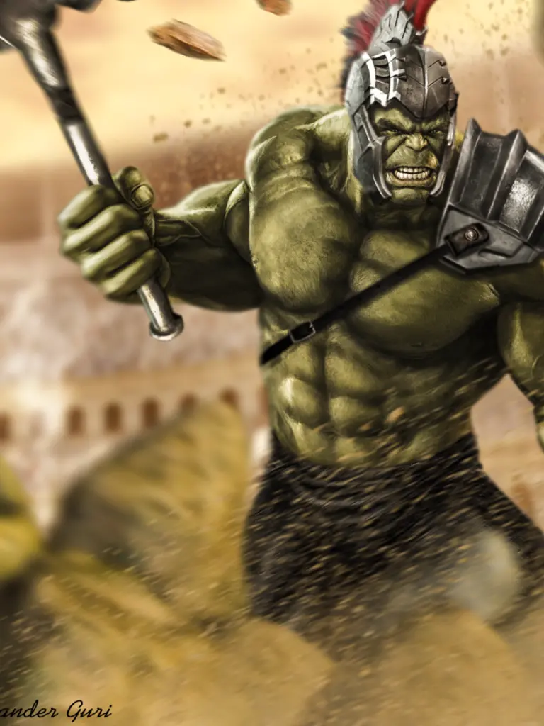 Hulk Gladiator stock photo for phone background