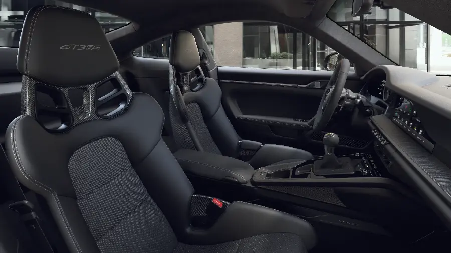 Dreamy Black Photo with Stylish Car Interior Design