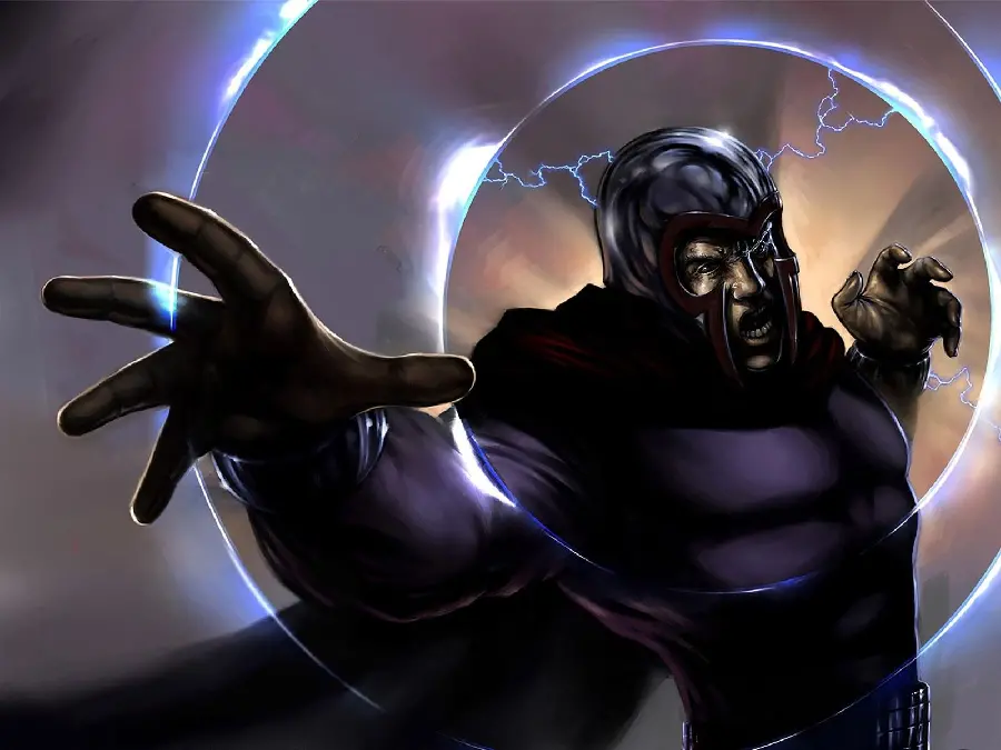 Magneto wallpaper with the power of flight using Magnetism