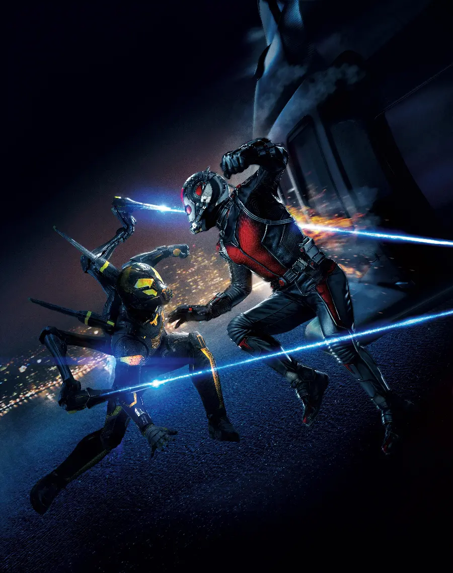 Download Marvel Ant-Man Wallpaper on Black Background