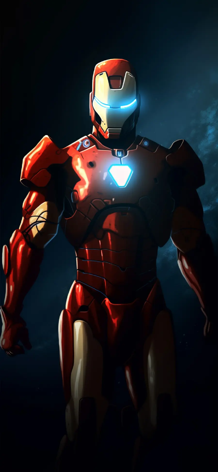 Iron Man 2024 animation wallpaper for Telegram chat page