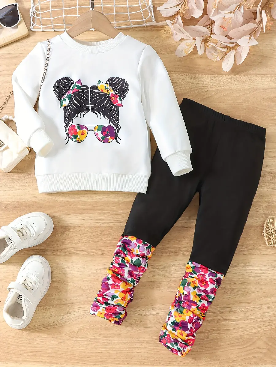 Girls' clothes background