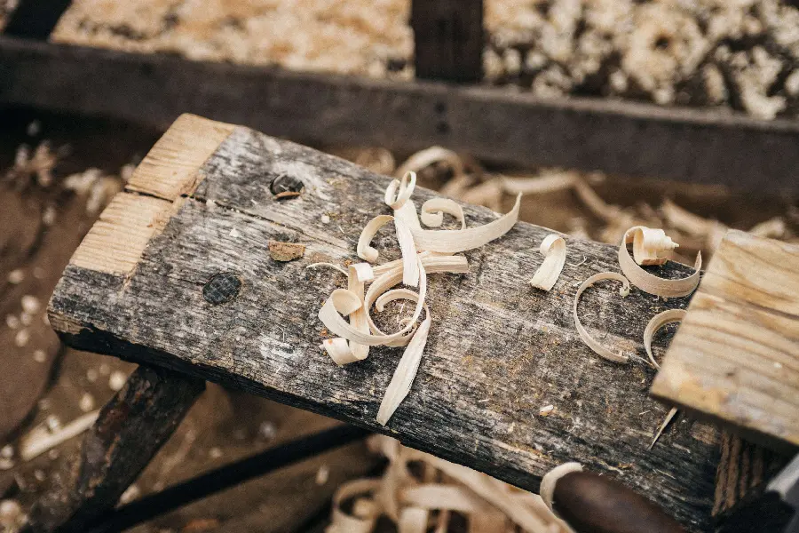 High Quality Photo of Carpentry Workshop in Action