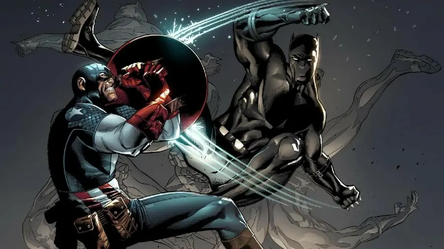 Marvel Black Panther Fight Photo