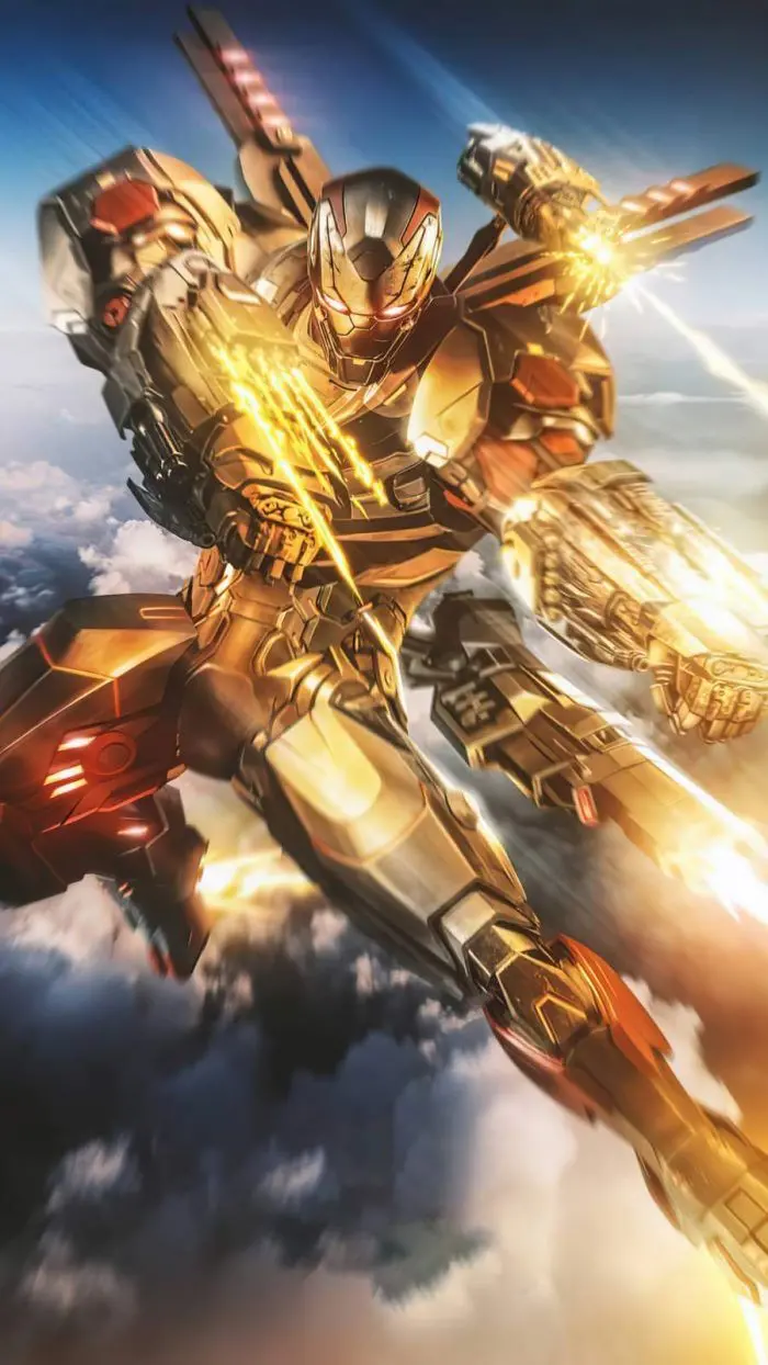 Stunning war machine backgrounds for iPhone