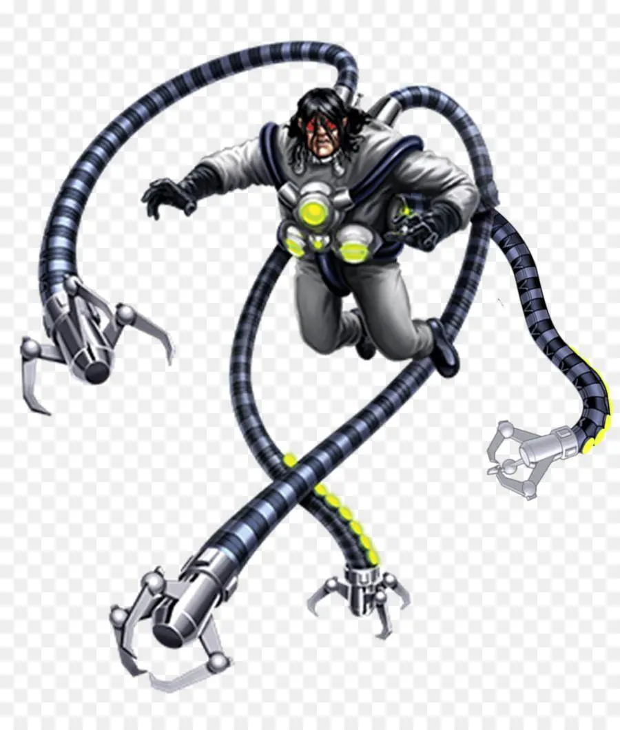 Photo without background of Doctor Octopus