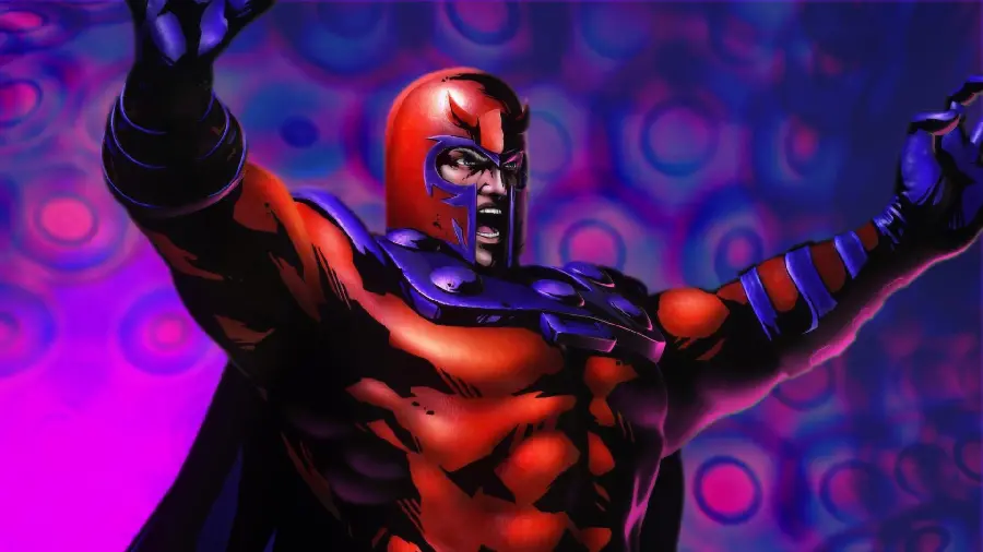 Magneto background image for the profile of American comics fans