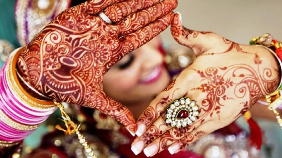 Indian wedding hands in high quality