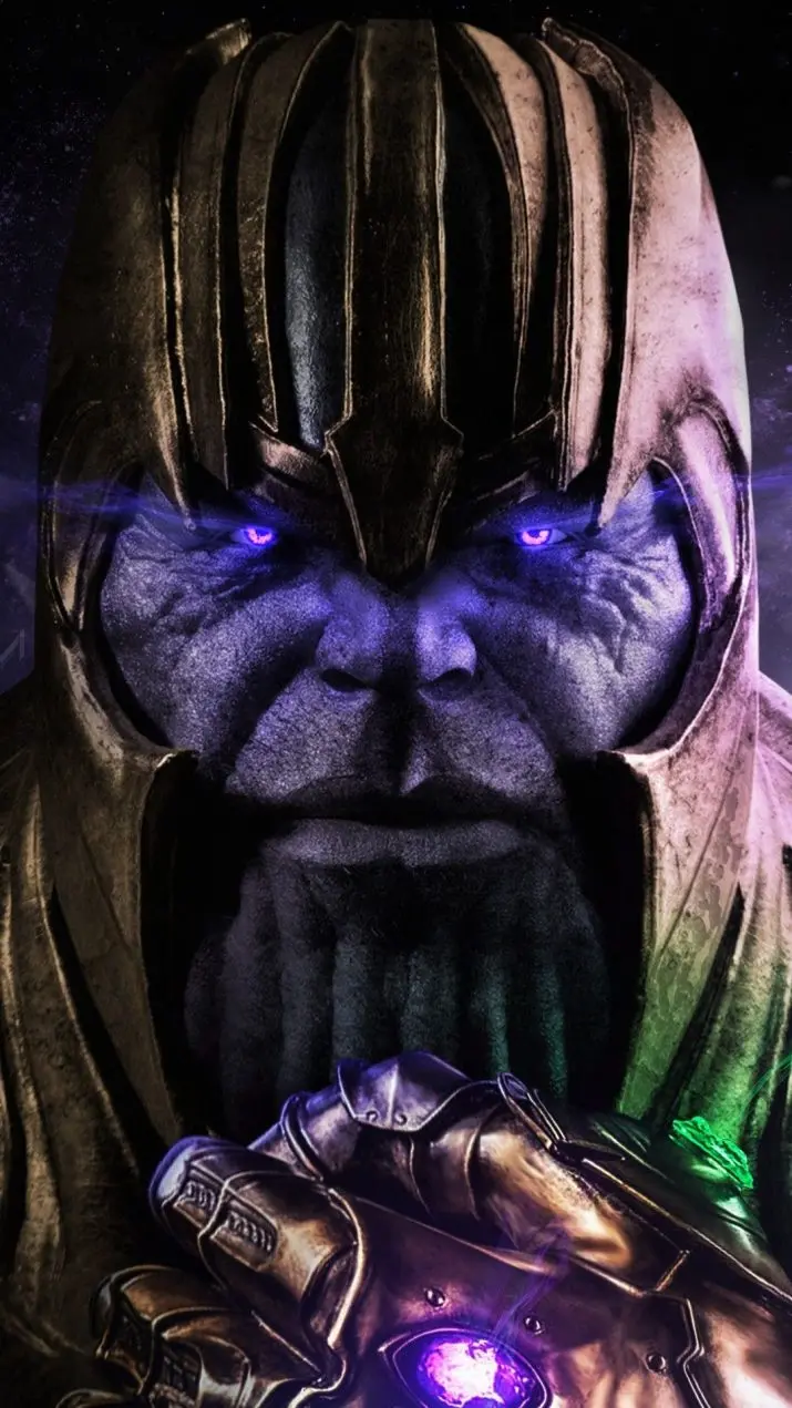 Thanos Face Close-up
