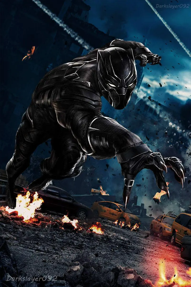 Marvel Black Panther Movie Poster