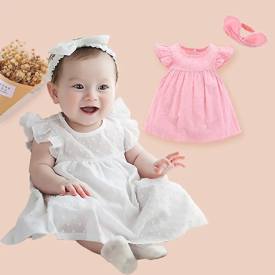 Girl's little girl's dress photo