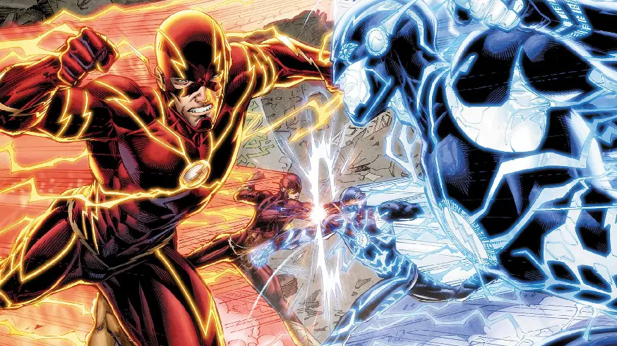 Background from the cool DC Flash comics