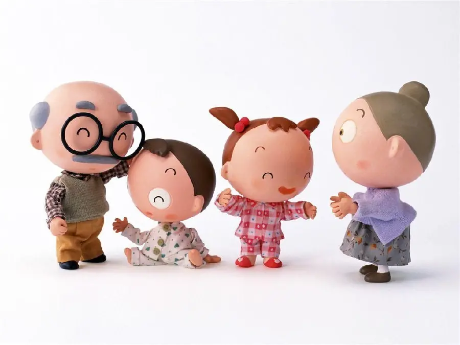 Download cartoon family desktop wallpaper