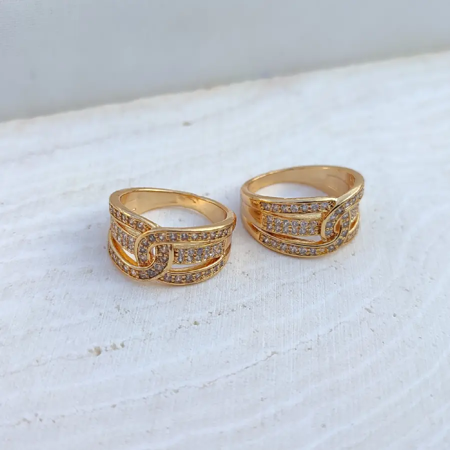 New Girls' Rhinestones Ring Photo