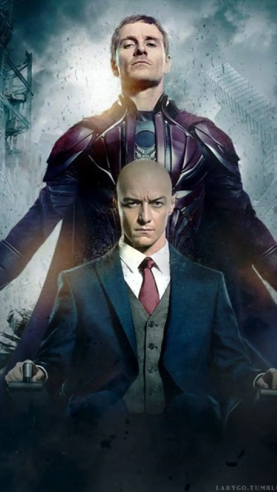 Magneto and Professor X Photo