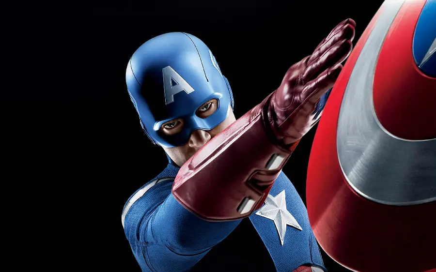 Old Captain America Avengers Photo