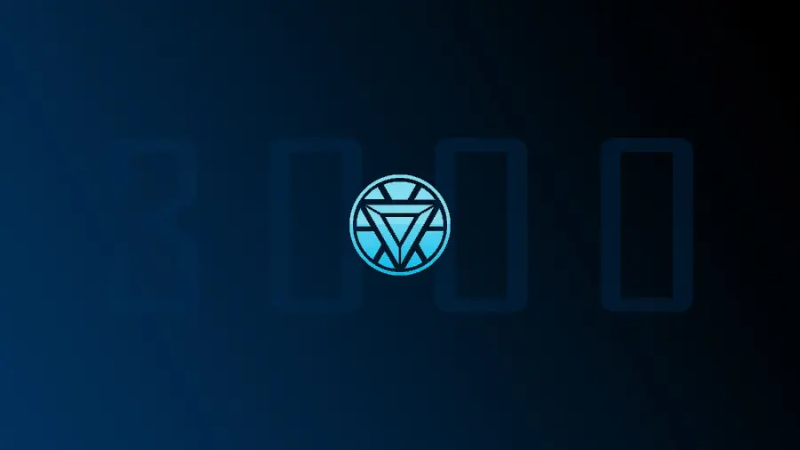 Minimal Iron Man Logo Stock Image for Design Ideas
