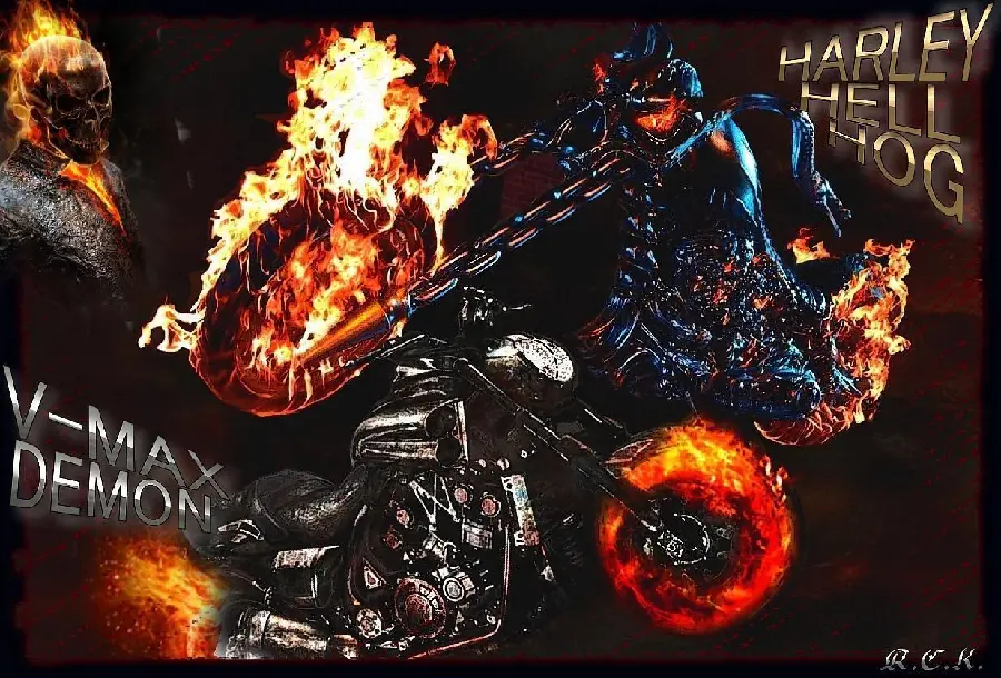 Super quality and attractive ghost rider movie wallpaper