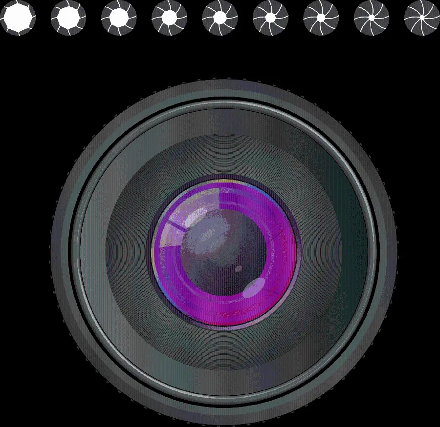 Image of various types of photographic lens samples for free download