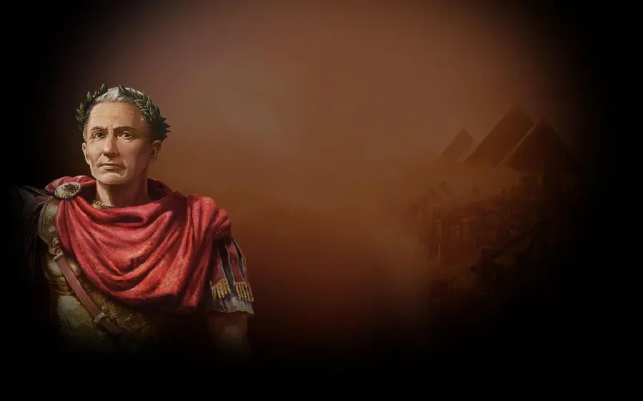Download gray background for writing text and photos of Julius Caesar