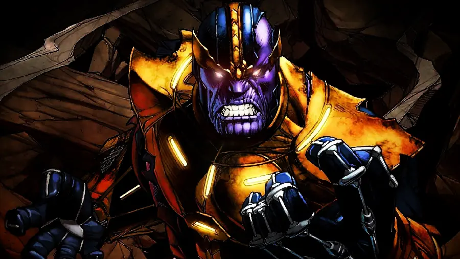 Thanos Profile and Background Photo