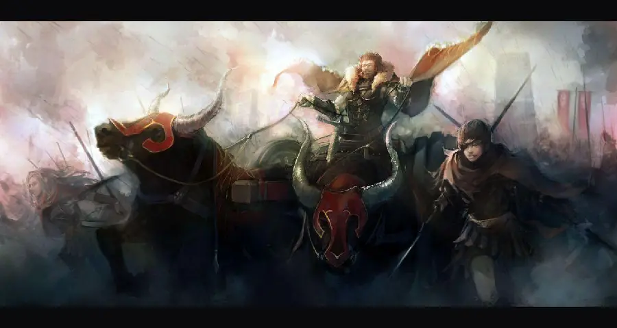 3D and cartoon photo of Alexander the Great