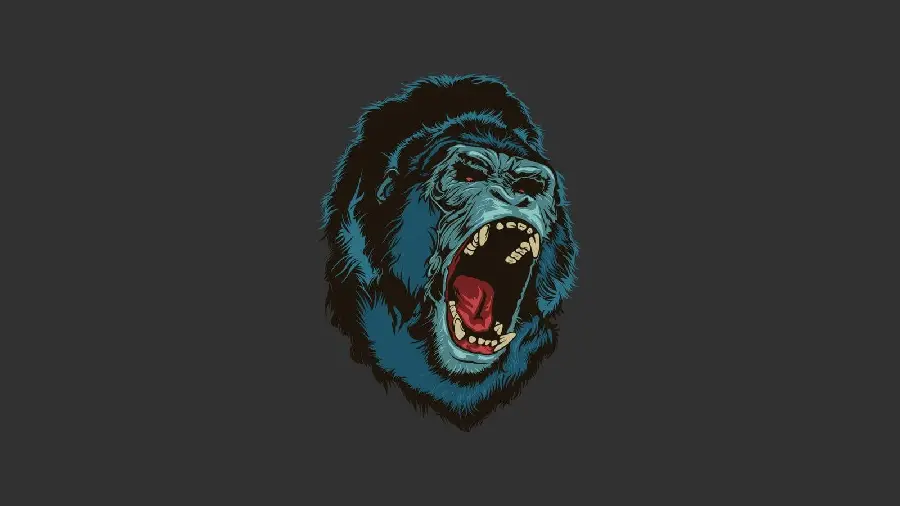 High Quality Free Gorilla Computer Wallpaper
