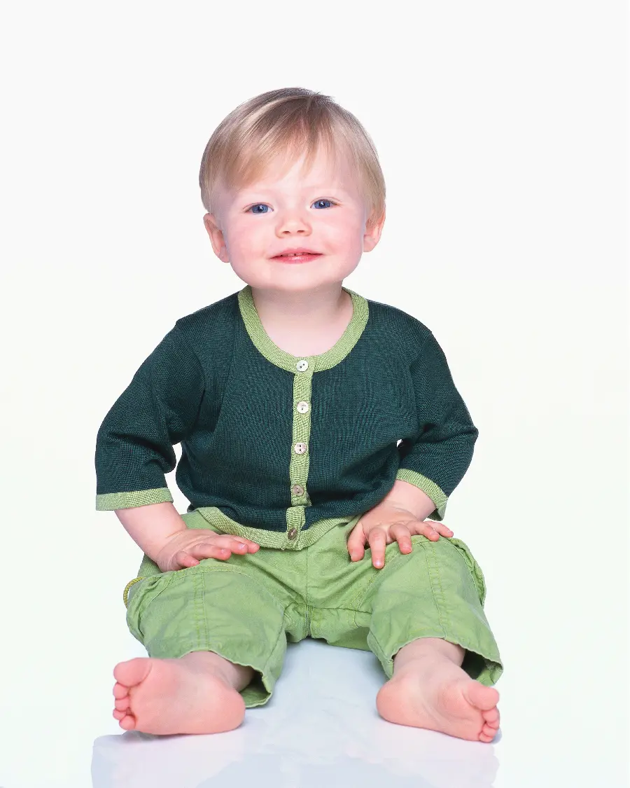 Beautiful baby girl profile photo