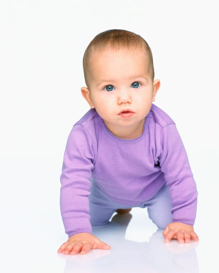 Beautiful and cute baby boy and girl photo