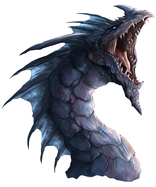 Scary Dragon Drawing PNG