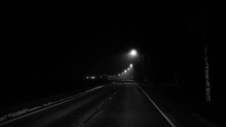 Photo of a black background