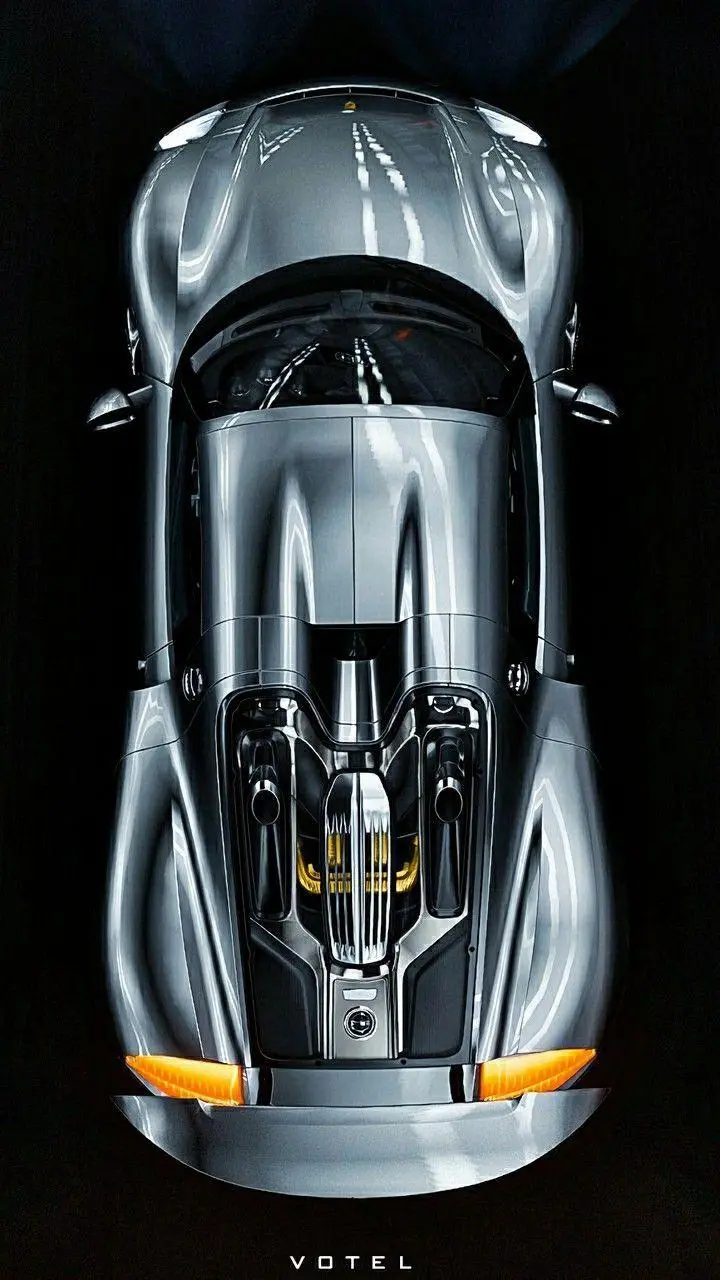 Background From the cool car Porsche 918 Spyder suitable for the phone background