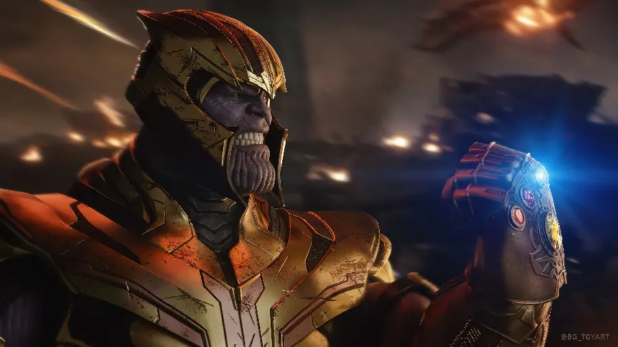 Thanos 4k wallpaper